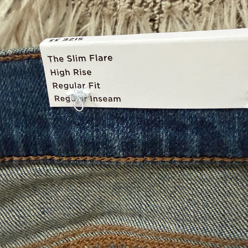 LOFT Women's Mid Blue Flare Jeans - Picture 11 of 11